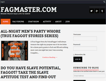 Tablet Screenshot of fagmaster.com